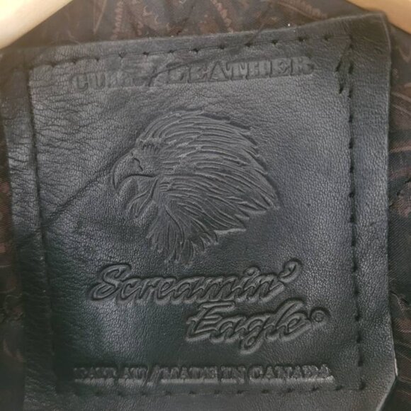 Coat perfecto thick leather adjustable - Picture 4 of 10